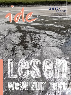 cover image of Lesen – Wege zum Text